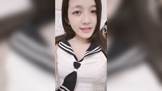 Super lewd high school uniform selfie nude / 高校生制服美少女自拍裸片流出，挑逗你的每一根神經 5