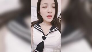 Super lewd high school uniform selfie nude / 高校生制服美少女自拍裸片流出，挑逗你的每一根神經 5