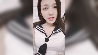 Super lewd high school uniform selfie nude / 高校生制服美少女自拍裸片流出，挑逗你的每一根神經 5