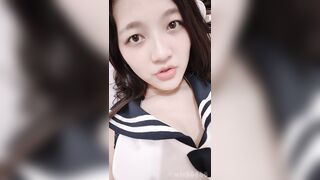 Super lewd high school uniform selfie nude / 高校生制服美少女自拍裸片流出，挑逗你的每一根神經 6