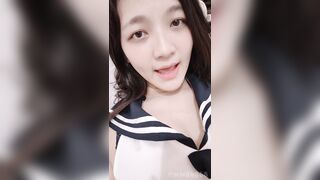 Super lewd high school uniform selfie nude / 高校生制服美少女自拍裸片流出，挑逗你的每一根神經 6