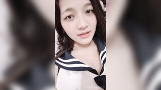 Super lewd high school uniform selfie nude / 高校生制服美少女自拍裸片流出，挑逗你的每一根神經 6