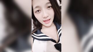 Super lewd high school uniform selfie nude / 高校生制服美少女自拍裸片流出，挑逗你的每一根神經 6