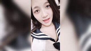 Super lewd high school uniform selfie nude / 高校生制服美少女自拍裸片流出，挑逗你的每一根神經 6