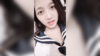 Super lewd high school uniform selfie nude / 高校生制服美少女自拍裸片流出，挑逗你的每一根神經 6