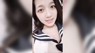 Super lewd high school uniform selfie nude / 高校生制服美少女自拍裸片流出，挑逗你的每一根神經 6