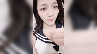 Super lewd high school uniform selfie nude / 高校生制服美少女自拍裸片流出，挑逗你的每一根神經 14