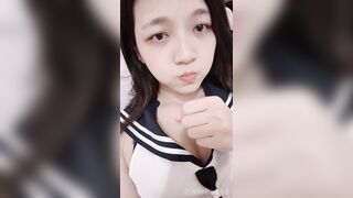 Super lewd high school uniform selfie nude / 高校生制服美少女自拍裸片流出，挑逗你的每一根神經 14