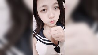 Super lewd high school uniform selfie nude / 高校生制服美少女自拍裸片流出，挑逗你的每一根神經 14
