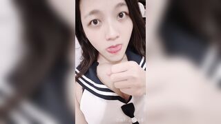 Super lewd high school uniform selfie nude / 高校生制服美少女自拍裸片流出，挑逗你的每一根神經 14