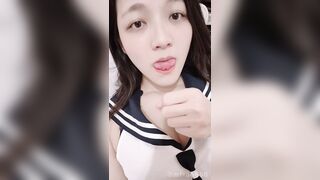 Super lewd high school uniform selfie nude / 高校生制服美少女自拍裸片流出，挑逗你的每一根神經 14