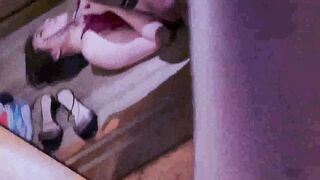 Shaved Cosmetic College Girl Sex Tape / 新北-莊敬高職-葉O涵-美容科淫蕩小母狗 1