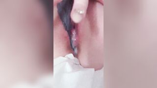 Shaved Cosmetic College Girl Sex Tape / 新北-莊敬高職-葉O涵-美容科淫蕩小母狗 7