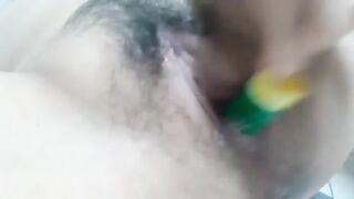 巨乳大乳暈台妹自慰玩逼 / Busty Taiwanese Babe with Massive Areolas Fingers Her Wet Pussy Solo 4