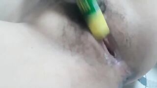 巨乳大乳暈台妹自慰玩逼 / Busty Taiwanese Babe with Massive Areolas Fingers Her Wet Pussy Solo 4