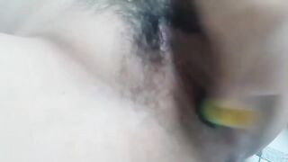 巨乳大乳暈台妹自慰玩逼 / Busty Taiwanese Babe with Massive Areolas Fingers Her Wet Pussy Solo 4