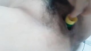 巨乳大乳暈台妹自慰玩逼 / Busty Taiwanese Babe with Massive Areolas Fingers Her Wet Pussy Solo 4