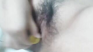 巨乳大乳暈台妹自慰玩逼 / Busty Taiwanese Babe with Massive Areolas Fingers Her Wet Pussy Solo 9