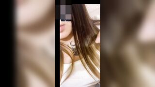 Inked Siren's Nipple-Baring Self-Touch Squirt Spectacle / LINE系列58：刺青妖姬露點自摸高潮