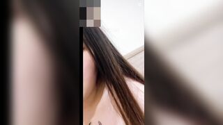 Inked Siren's Nipple-Baring Self-Touch Squirt Spectacle / LINE系列58：刺青妖姬露點自摸高潮