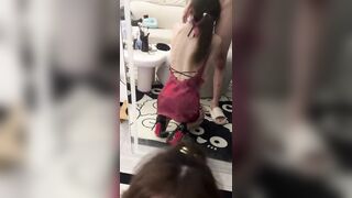 Tiktok tengyuanyuki 4M Followers Creampie Orgasm Sextape Leaked / 爆紅藤原yuki抖音妹400W粉絲 床戰流出 13
