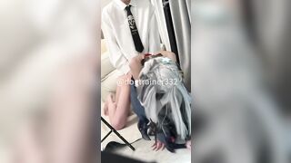 Tiktok tengyuanyuki 4M Followers Creampie Orgasm Sextape Leaked / 爆紅藤原yuki抖音妹400W粉絲 床戰流出 17