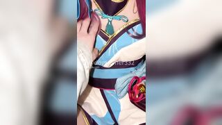 Tiktok tengyuanyuki 4M Followers Creampie Orgasm Sextape Leaked / 爆紅藤原yuki抖音妹400W粉絲 床戰流出 22