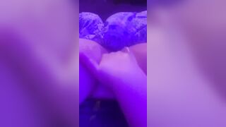 Petite Influencer Private Stream Stripping & Tit Play for Fans / IG小網美私播賺外快 脫衣揉奶誘惑粉絲 2