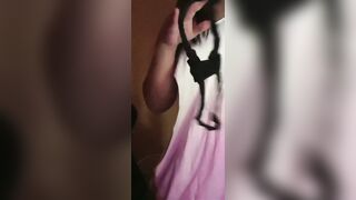 Petite Influencer Private Stream Stripping & Tit Play for Fans / IG小網美私播賺外快 脫衣揉奶誘惑粉絲 6