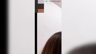 LINE Vid: Chubby Big-Tits Girl's Leaked Breast-Flashing Selfie Madness / LINE視訊：胖妞大波妹露乳自拍瘋狂流出 2