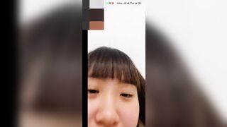 LINE Vid: Chubby Big-Tits Girl's Leaked Breast-Flashing Selfie Madness / LINE視訊：胖妞大波妹露乳自拍瘋狂流出 2
