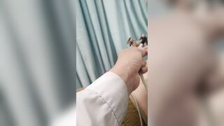 Doctor Spy Cam: Naked Chinese Girl Gyno Exam Leaked 16