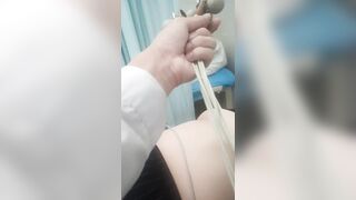 Doctor Spy Cam: Naked Chinese Girl Gyno Exam Leaked 19
