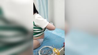 Doctor Spy Cam: Naked Chinese Girl Gyno Exam Leaked 26