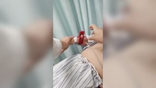 Doctor Spy Cam: Naked Chinese Girl Gyno Exam Leaked 30