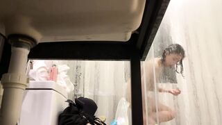 Airbnb-Style Hidden Cam Shower Series - Real Rental Voyeur 12