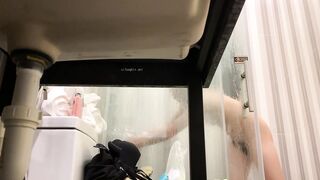 Airbnb-Style Hidden Cam Shower Series - Real Rental Voyeur 12