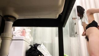Airbnb-Style Hidden Cam Shower Series - Real Rental Voyeur 12
