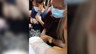 Boob Slip Voyeur - Accidental Exposure 7