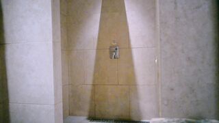 Chinese Bathhouse Spy Cam - Girls Sensing Camera & Covering Private Parts