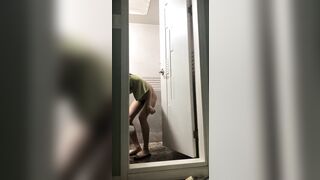 Korean Girlfriend Discovers Hidden Cam While Showering - Real Reaction