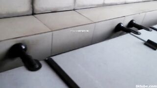 Hidden Toilet Cam - Aggressive Pussy Grabbing & Forced Touching Series