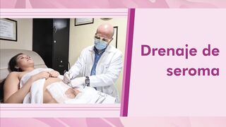 Drainage of a seroma