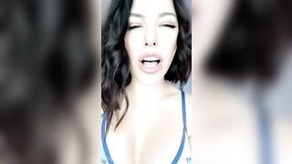 Adriana Chechik OnlyFans Leaked Big Mouth Busty Amateur Porn Video 36