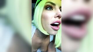 Adriana Chechik OnlyFans Leaked Big Mouth Busty Amateur Porn Video 90