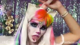 Adriana Chechik OnlyFans Leaked Big Mouth Busty Amateur Porn Video 157