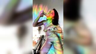 Adriana Chechik OnlyFans Leaked Big Mouth Busty Amateur Porn Video 385