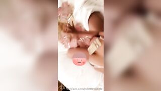 Juliette Sweetz Huge Tits Busty OnlyFans Leaked Amateur Porn Video 2