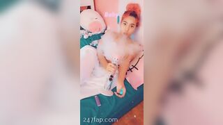 Juliette Sweetz Huge Tits Busty OnlyFans Leaked Amateur Porn Video 49