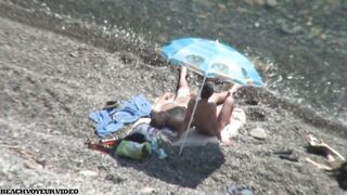 Nudist Milf having Outdoor Sex with Horny Husband in Nude Beach 415